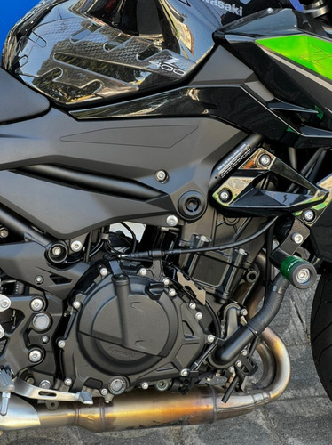 Imagem 11 de 15 de Kawasaki Z400 Abs 2022 Verde 2 Anos Garantia Fabrica