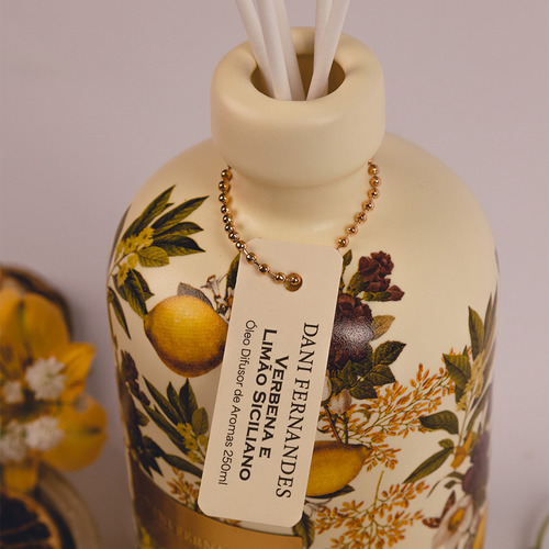 Difusor Aroma Verbena Limão Siciliano 250ml Dani Fernandes