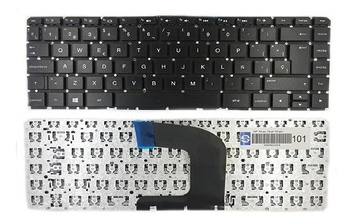 Teclado Hp 14ac, 14af Negro Español