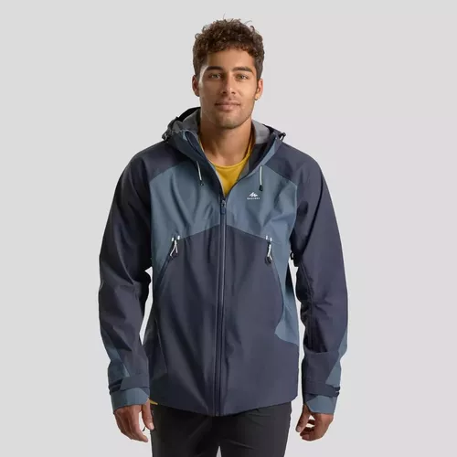 Casaca impermeable con capucha Quechua MH500