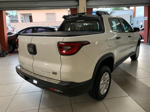 Imagem 10 de 15 de Fiat Toro 1.3 Endurance Turbo Flex 4p Aut. 2021/2022 Branco