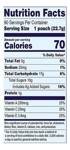 Gomitas Dulces Welch's Mixed Fruit 90 Pouch