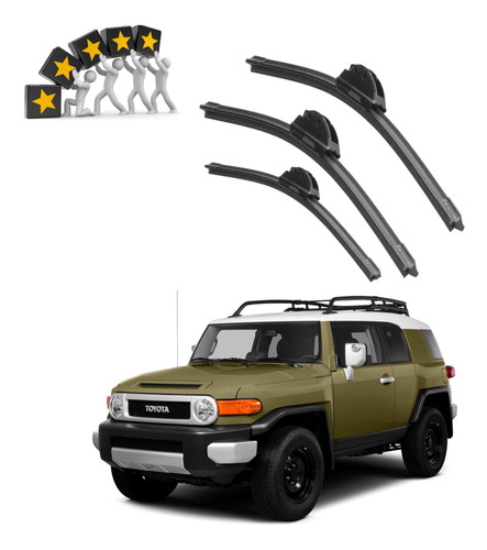 Plumas Limpiaparabrisas Blade Toyota Fj Cruiser 2007 Al 2015