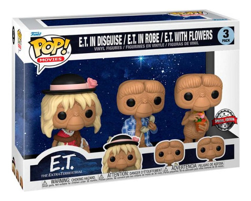 Funko Pop E.t. - E.t. 3 Pack