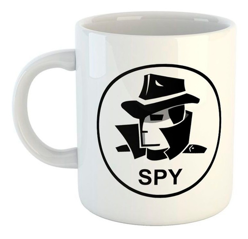 Taza De Ceramica Escudo Espia Spy Investigacion