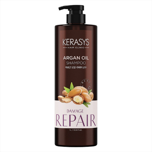 Kit Kerasys Argan Oil Shampoo E Máscara 2x1000ml