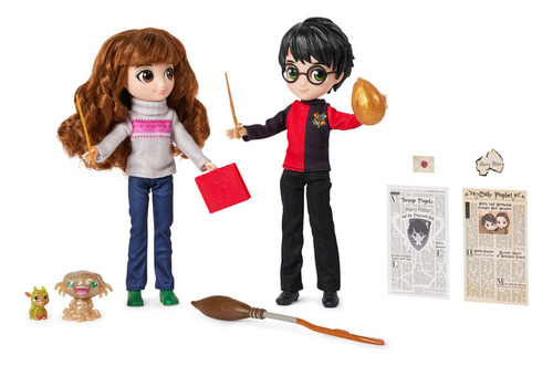 Muñecos Wizarding World De Harry Potter Y Hermionede De 20cm