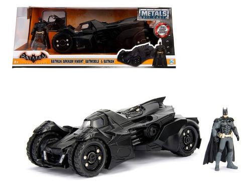 Dc Comics  Batmobile / Figure Arkham Knight 1:24 Jada Toys