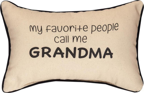My Favorite People Call Me Grandma - Almohada Decorativa De 