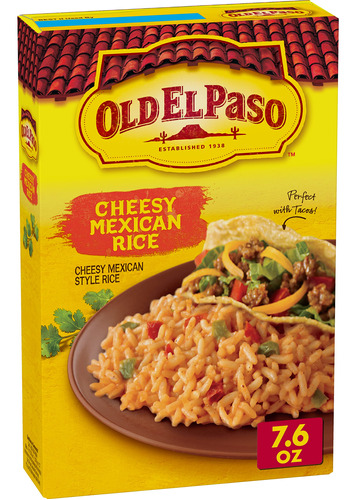 Old El Paso Sides - Arroz Mexicano Con Queso, Cajas De 7.6 O