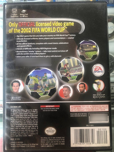 2002 Fifa World Cup Nintendo Gamecube (Usado)