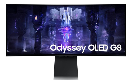 Samsung Monitor Curvo Para Juegos De 34 Pulgadas Odyssey G85