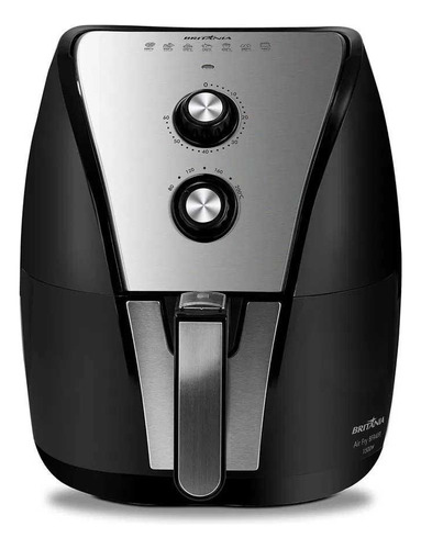 Fritadeira Air Fryer Britânia 5 Litros 1500w Bfr40pi 220v