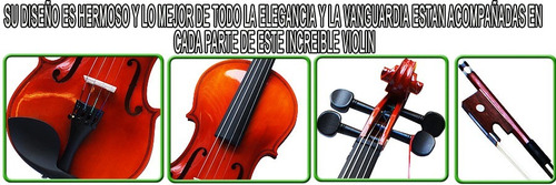 Violin Profesional Tamaño 4/4 Con Alma Y Accesorios Regalos