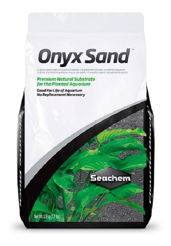 Sustrato Flourite Onyx Sand 7kg Seachem Acuario Plantado