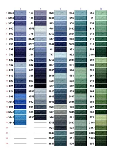 48 Hilos Dmc Para Bordar -originales- Colores A Escoger