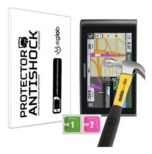 Lamina Protector Pantalla Antishock Garmin Dezlcam Lmt