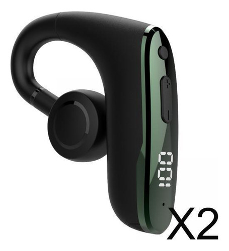 2pcs Auriculares Micrófono Estéreo Integrado Para Negocios