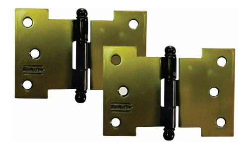 Kit C/82 Dobradiça Palmela 3'' Tipo H Janela Colonial Flo