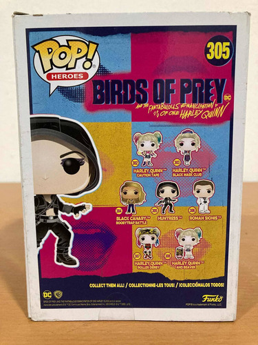 Funko Pop 305 Harley Quinn Huntress Ee Exclusive Con Tarjeta