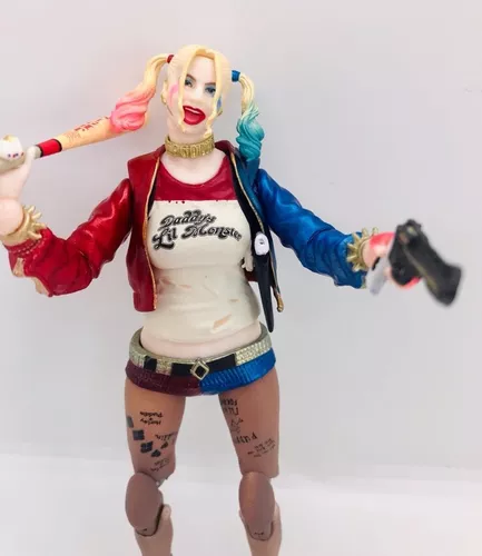 Figura De Ação Harley Quinn Alerquina Articulada 18 Cm