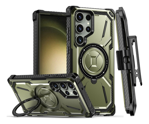 Funda Gama Alta Armor Box Para Samsung Galaxy S23 S22 S21