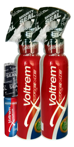 2 Voltrem - Relajante Muscular Articular 120mlx2 + 15ml Free