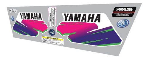 Calcos Yamaha Chappy Lb80 Juego Completo Premium Original
