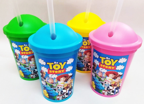 Vasos Plásticos Souvenirs - Toy Story (25 Unid)