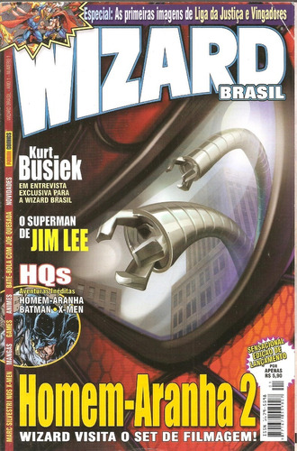 Revista Wizard Brasil Nº 1 - Ano 1