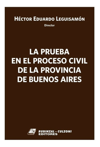 La Prueba En El Proceso Civil De La Prov. De Buenos Aires