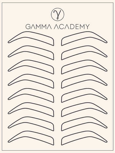 Imagem 1 de 1 de Pele Sintética - Sobrancelhas - Gamma Academy