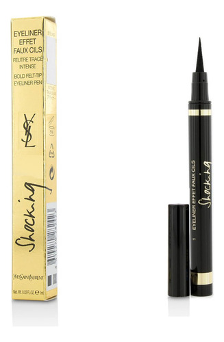 Delineador Shocking Eyeliner Effet Faux Cils Ysl - Negro