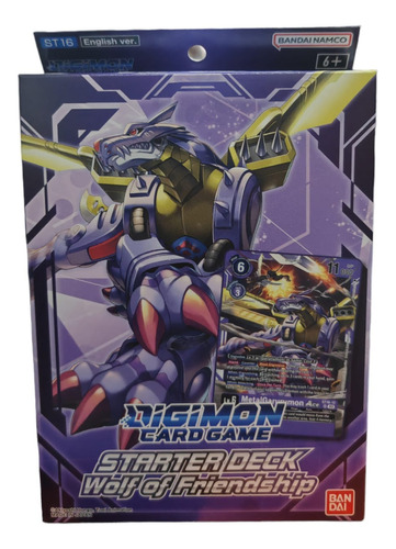 Starter Deck #16 Wolf Of Friendship Digimon Card Game