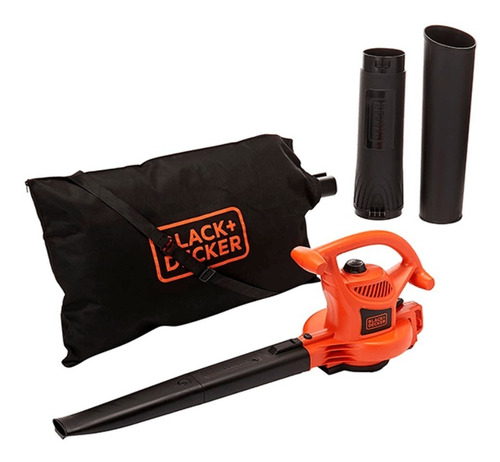 Imagen 4 de 10 de Sopladora aspiradora trituradora Black+Decker BV25 eléctrica 2500W negro/naranja 120V