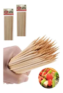 para Comida Palillos para Aperitivos 9 cm Chuches Fiestas AhGuwa Pinchos de Bambú Natural Bandeja Decorativa Palo de Brochetas Barbacoa 250 Piezas Brochetas de Bambú 