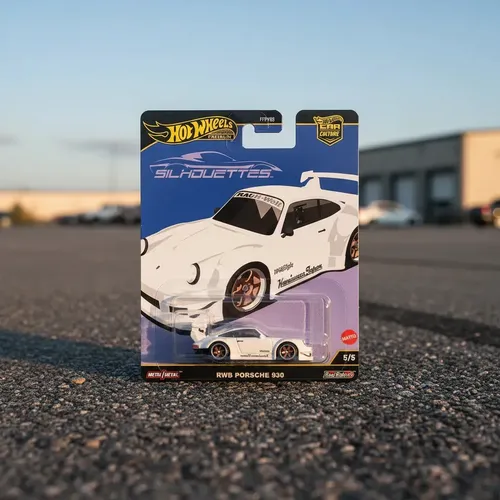 Hot Wheels Premium 1/64 Silhouettes Rwb Porsche 930 Branco