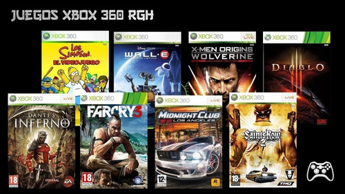 20 Juegos Para Xbox 360 Con Rgh Mercado Libre