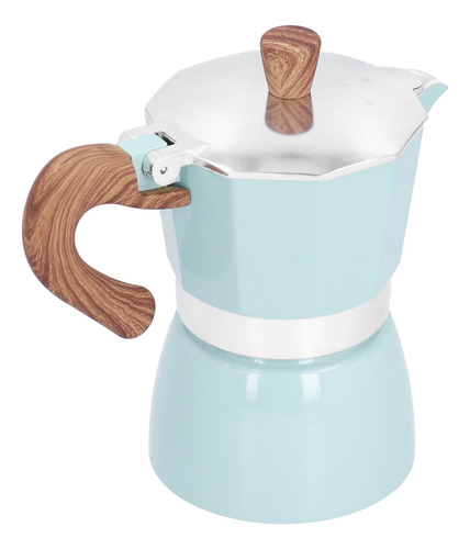 Práctica Cafetera Moka Pot De Aluminio De 150 Ml