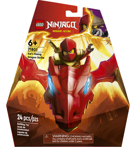 Kit De Construcción Lego Ninjago Ataque Rising Dragon De Kai 24 Kai