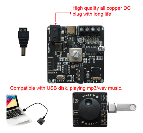 Amplificador Sinilink Bt...20w+20w Control Móvil
