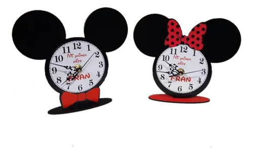 10 Souvenir Personalizado Mickey Infantil Cumpleaños Fiesta