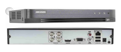 Dvr 4 Canales Turbo 1080p Lite H.265 Pro+1ch Ip, Hikvision