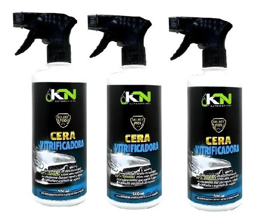 Cera Vitrificadora Automotiva Sio2 500 Ml - 03 Un