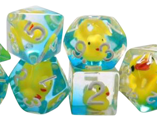 Juego De Dados Poliédricos De 7 Piezas D4-d20 Dados De