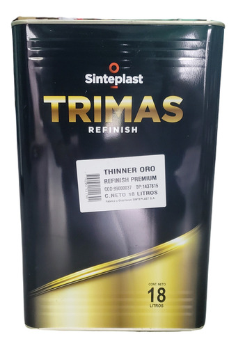 Thinner Sello De Oro Sinteplast X 18 Lts
