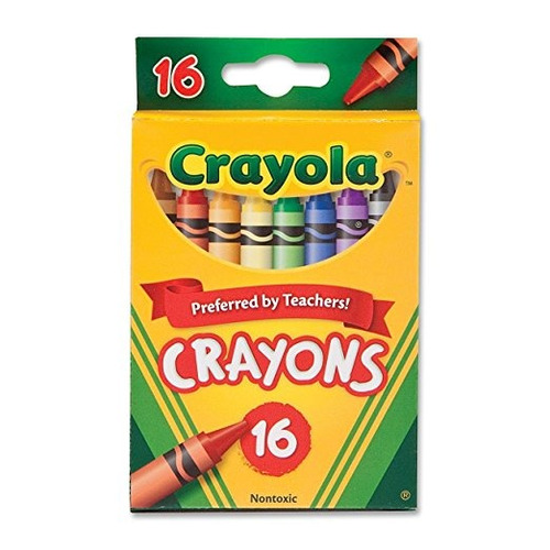 Crayola Classic Paquete Color Crayons 16 Ea