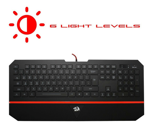 Teclado Gamer De Membrana Redragon Karura K502