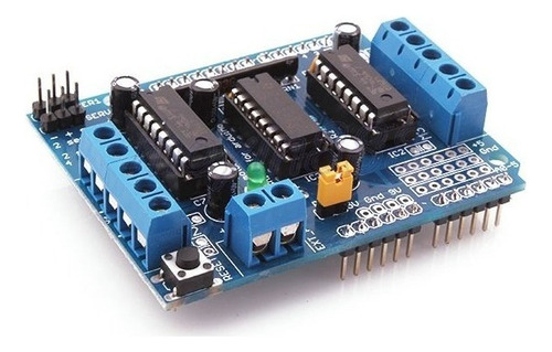 Puente Motor Shield L293d Driver H para Arduino Uno E Mega