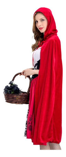Disfraz De Caperucita De Halloween Para Mujer, Fiesta Little